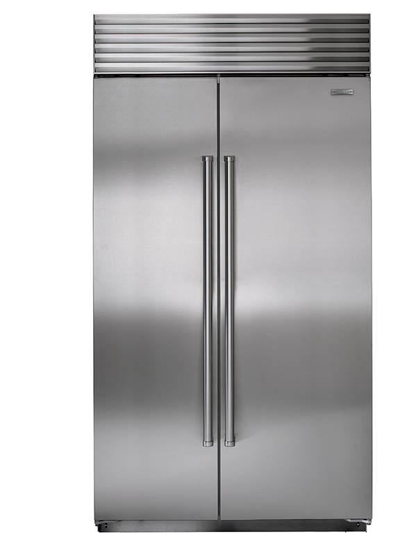 Counter depth top integrated refrigerator